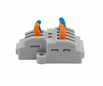 Изображение оборудования: Клемма СМК 2х2 проходная разветвительная 2 полюса, REXANT