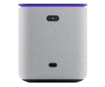 Изображение оборудования: Умная колонка Яндекс Станция Миди  с Алисой на YandexGPT, серый, Zigbee,